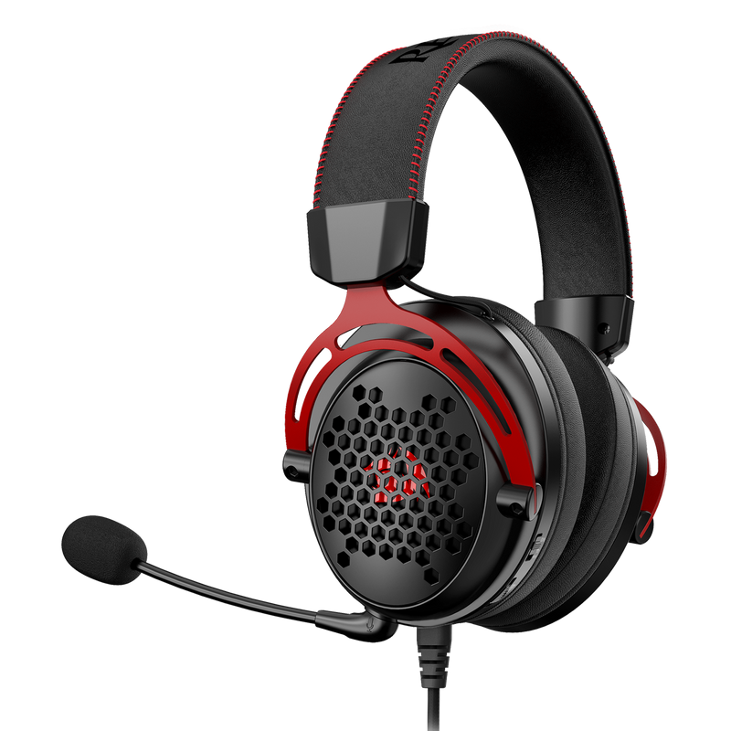 Headset Gamer Redragon Diomedes, USB+3.5mm, 7.1 Surround, Drivers De 53mm, Black, H388 CÓD: H388